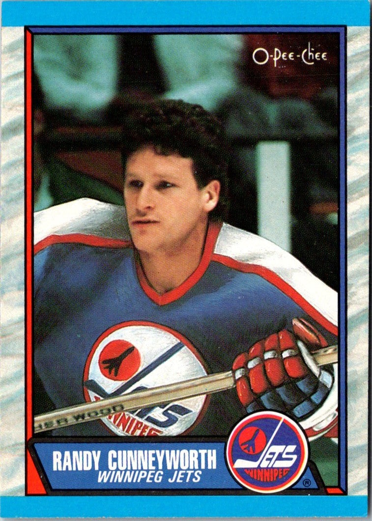 1989 O-Pee-Chee Randy Cunneyworth