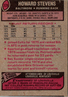 1977 Topps Howard Stevens #328 NR-MT