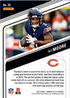 2023 Donruss Elite DJ Moore #35