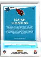 2020 Donruss Optic Pink Isaiah Simmons #199