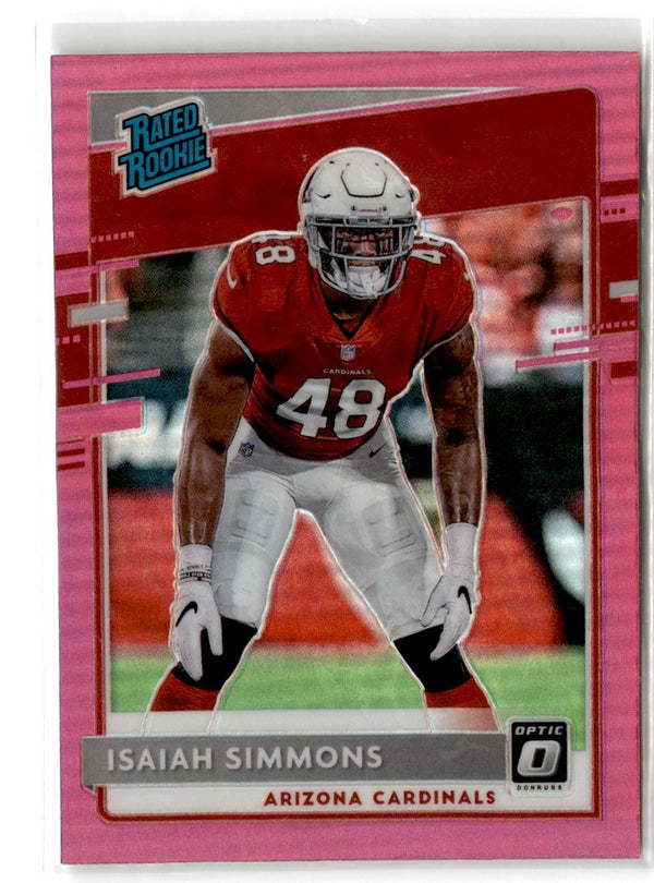 2020 Donruss Optic Pink Isaiah Simmons #199