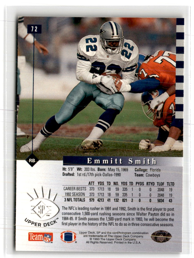 1993 SP Emmitt Smith