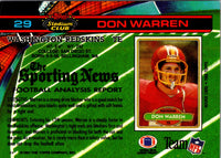 1991 Stadium Club Don Warren #29