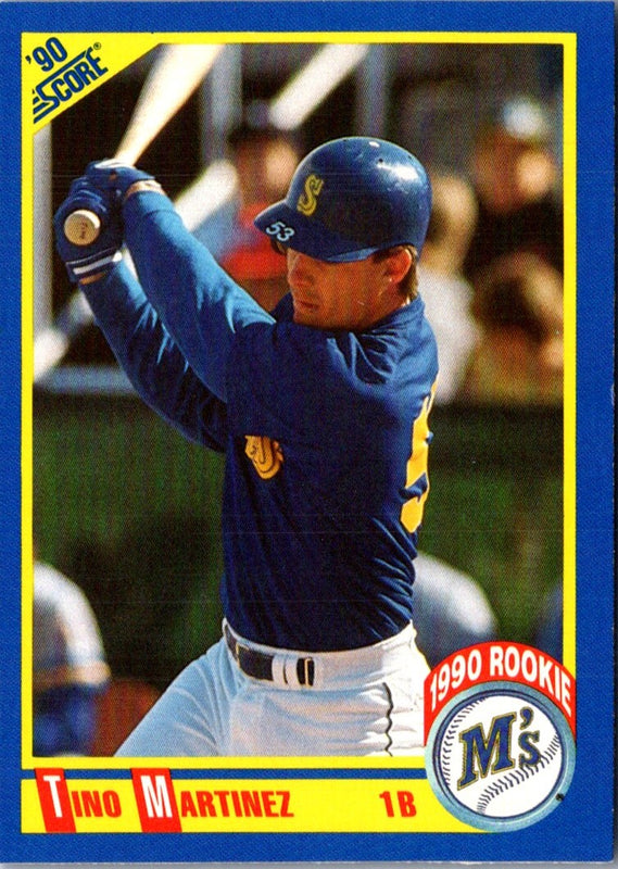 1990 Score Tino Martinez #596