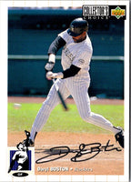 1994 Collector's Choice Silver Signature Daryl Boston #62