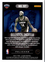 2020 Panini Illusions Orange Brandon Ingram #97