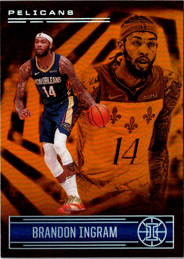 2020 Panini Illusions Orange Brandon Ingram #97