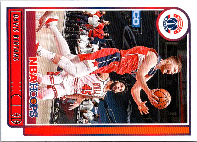 2021 Hoops Red Backs Davis Bertans