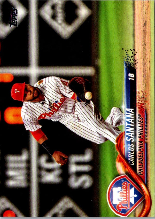 2018 Topps Update Carlos Santana #US125