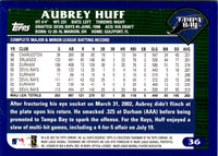 2003 Topps Aubrey Huff #36