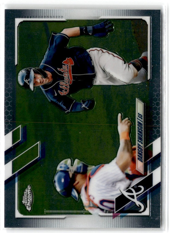 2021 Topps Chrome Dansby Swanson #7