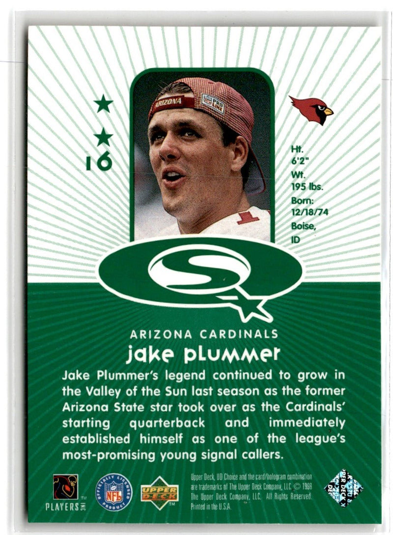 1997 Upper Deck UD3 Jake Plummer