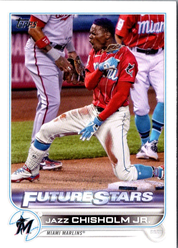 2022 Topps X MLB Players Exclusive Jazz Chisholm Jr. #7