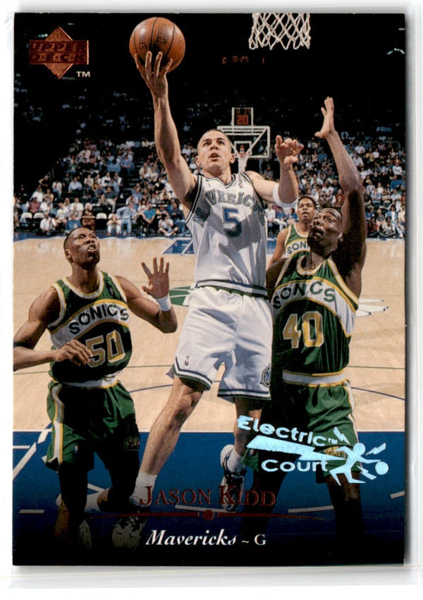 1995 Upper Deck Electric Court Jason Kidd #105