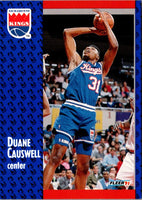 1991 Fleer Duane Causwell #175 Rookie
