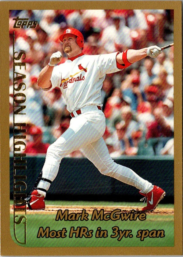 1999 Topps Mark McGwire #201