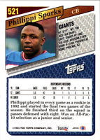 1993 Topps Phillippi Sparks #521