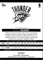 2014 Hoops Mitch McGary #278 Rookie