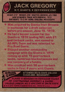 1977 Topps Jack Gregory