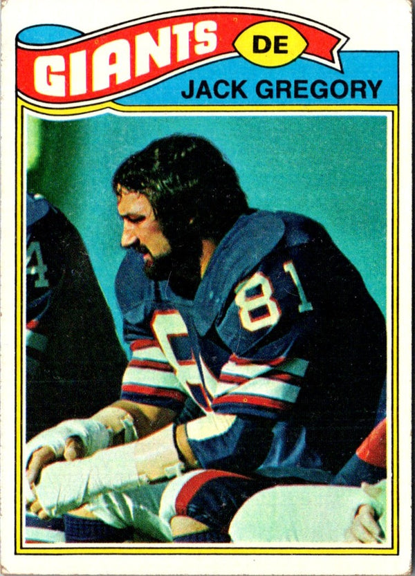 1977 Topps Jack Gregory #519 NR-MT