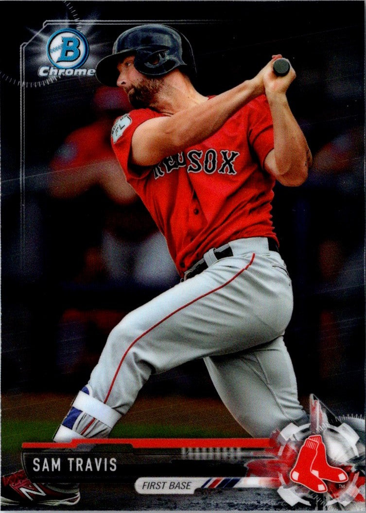 2017 Bowman Chrome Prospects Sam Travis