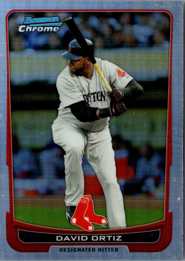 2012 Bowman Chrome Refractors David Ortiz #126