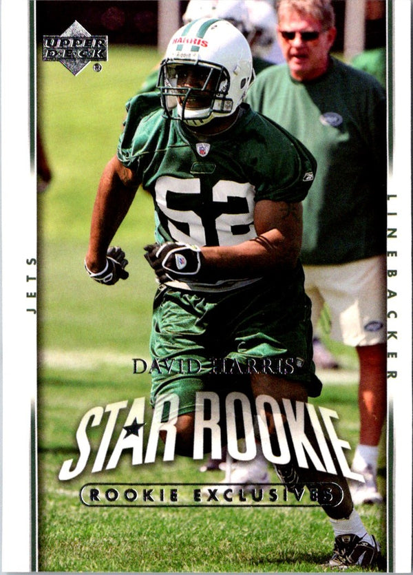 2007 Upper Deck David Harris #247 Rookie