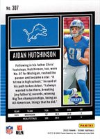 2022 Score Aidan Hutchinson #307 Rookie
