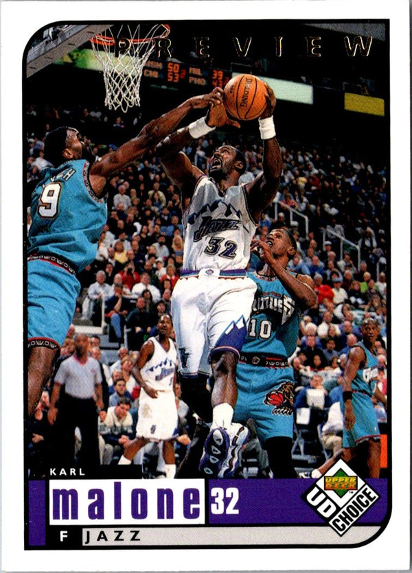 1998 UD Choice Karl Malone #143
