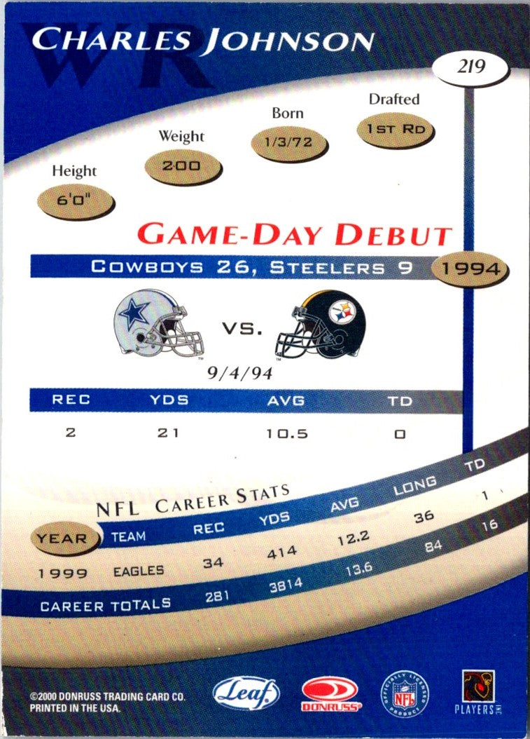 2000 Quantum Leaf Charles Johnson