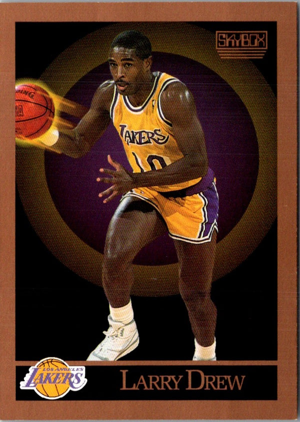 1990 SkyBox Larry Drew #136