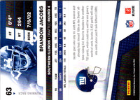 2010 Panini Absolute Memorabilia Retail Brandon Jacobs #63