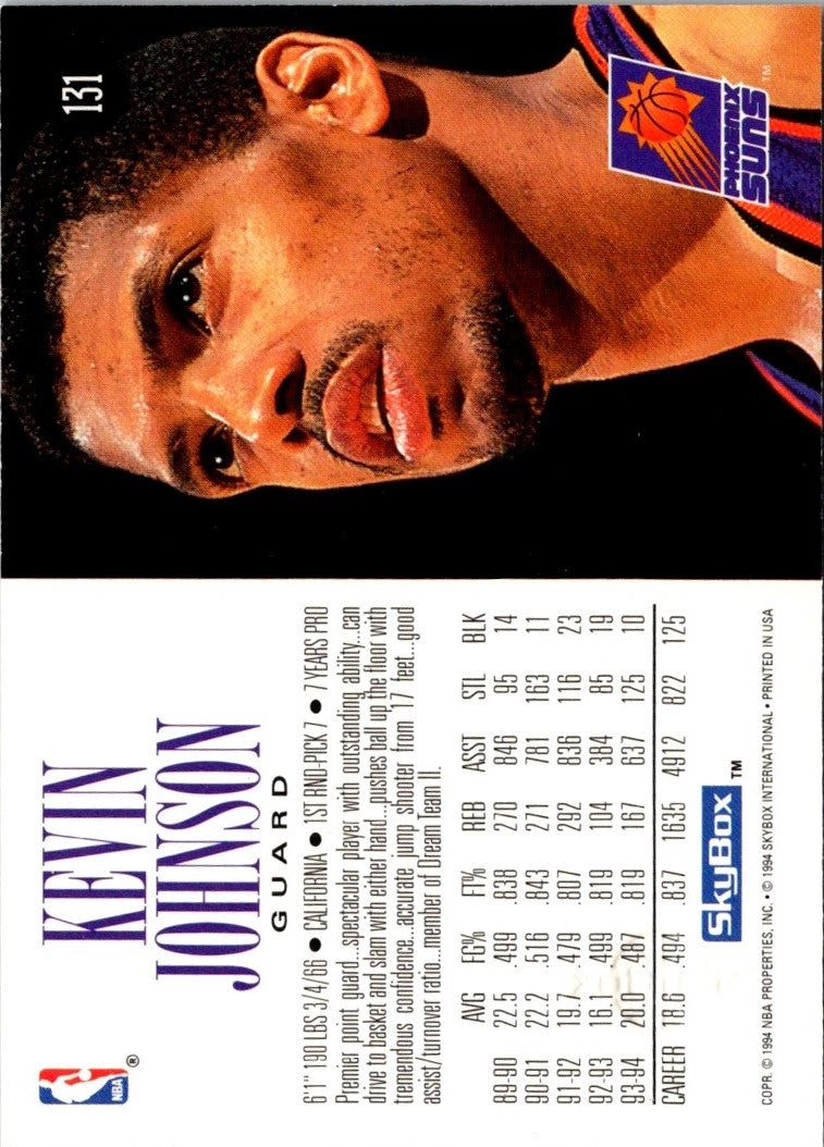 1994 SkyBox Kevin Johnson