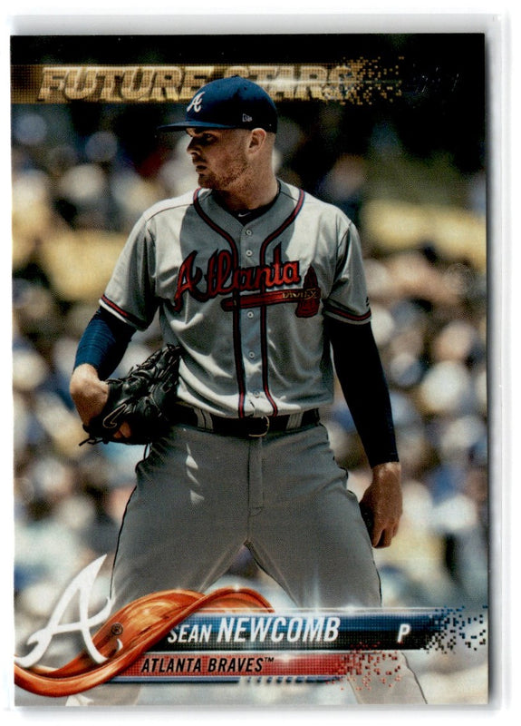 2018 Topps Rainbow Foil Sean Newcomb #607