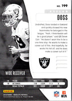 2019 Panini Absolute Keelan Doss #199 Rookie