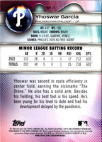 2023 Bowman Platinum Top Prospects Yhoswar Garcia #TOP-71