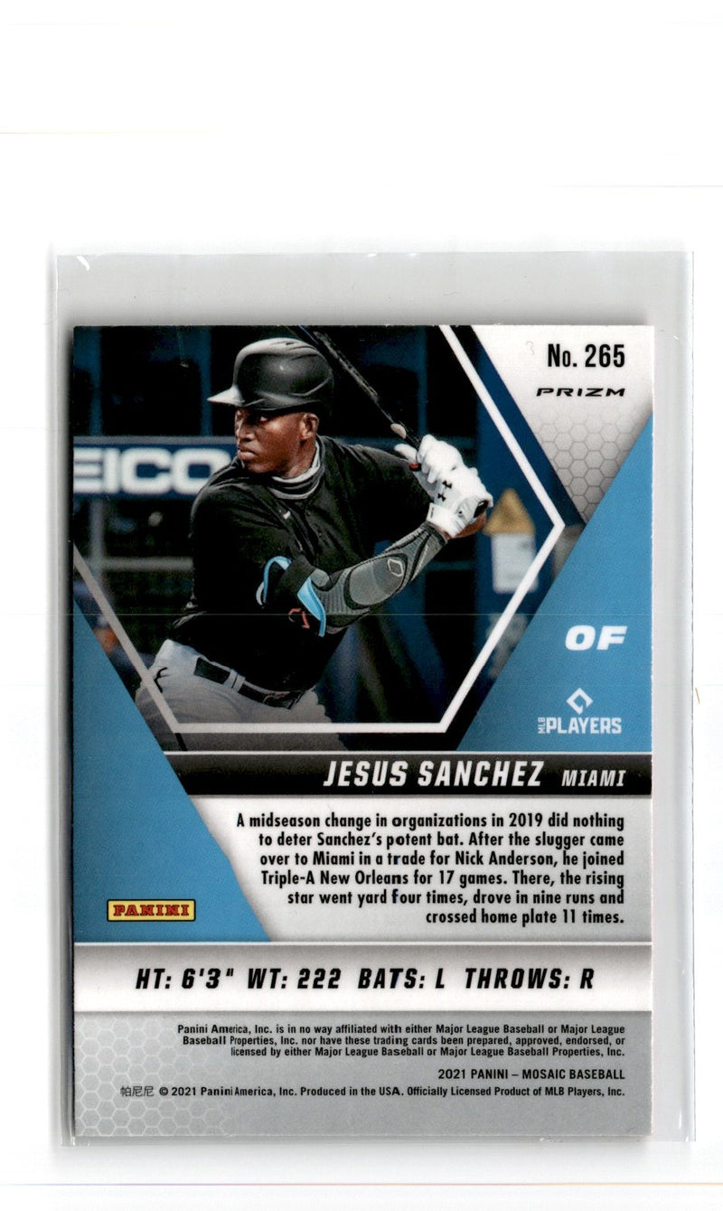 2021 Panini Mosaic Jesus Sanchez