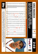 2002 Topps Limited Greg Maddux