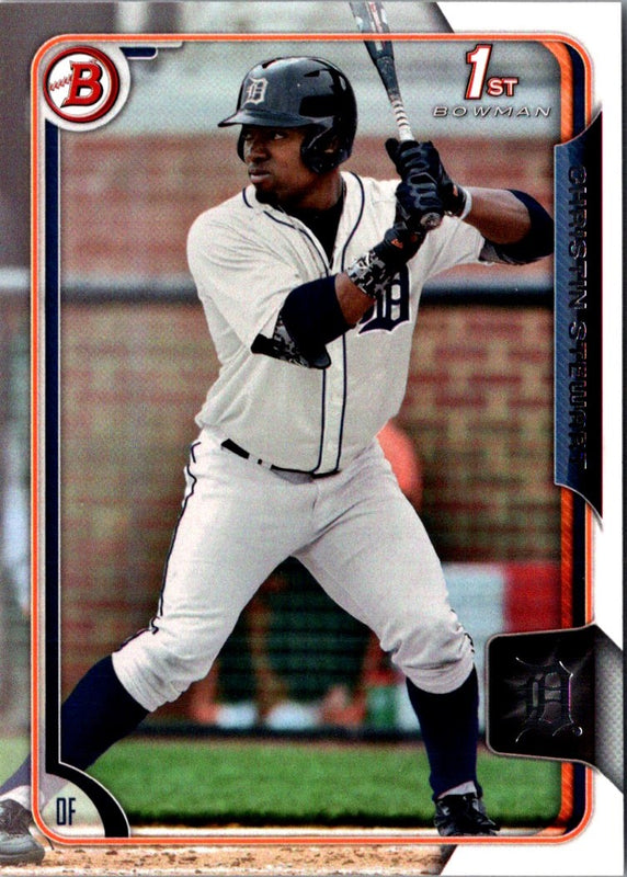 2015 Bowman Draft Picks & Prospects Christin Stewart #178