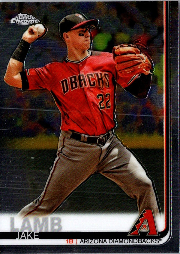 2019 Topps Chrome Jake Lamb #334