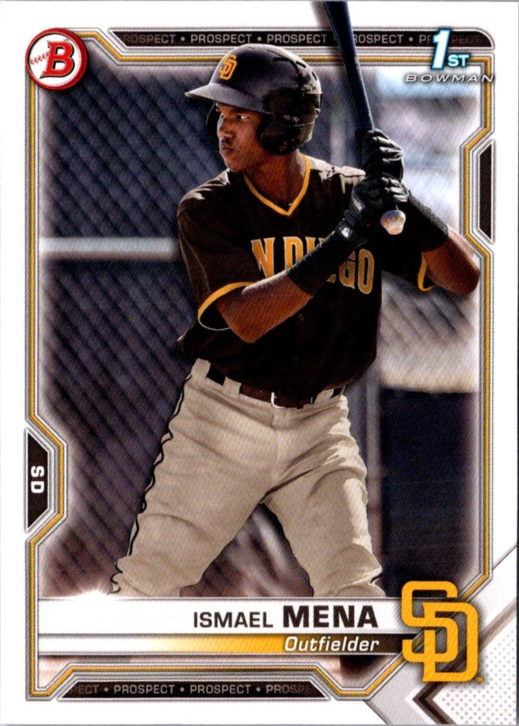 2021 Bowman Prospects Ismael Mena