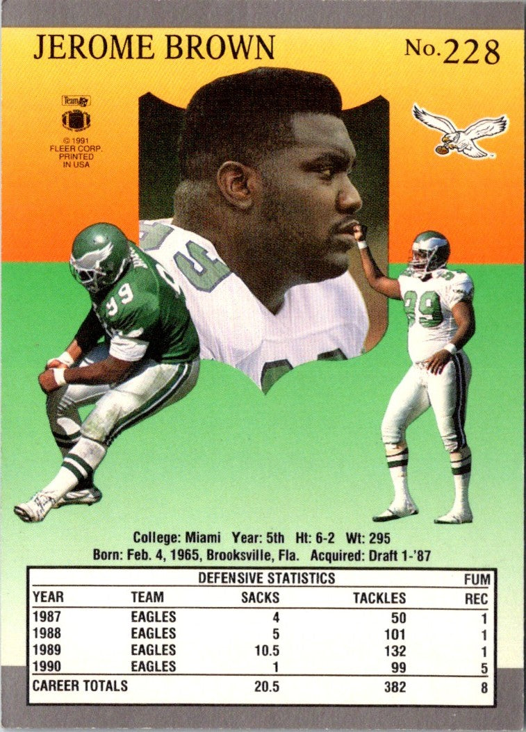 1991 Ultra Jerome Brown