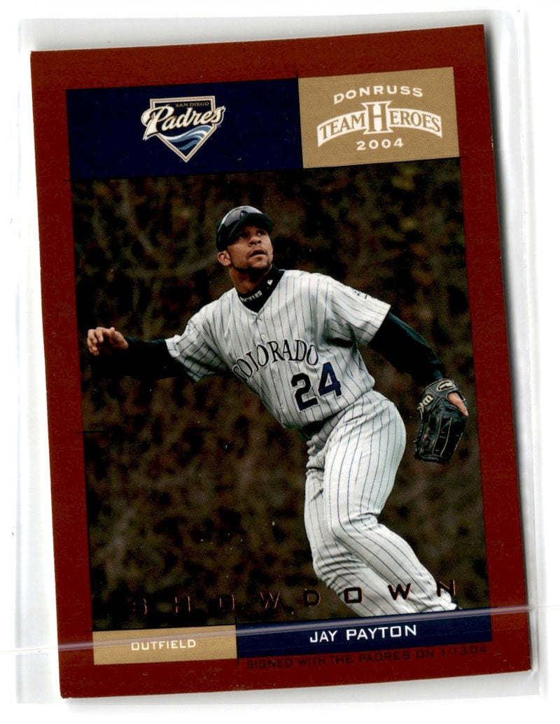 2004 Donruss Team Heroes Jay Payton