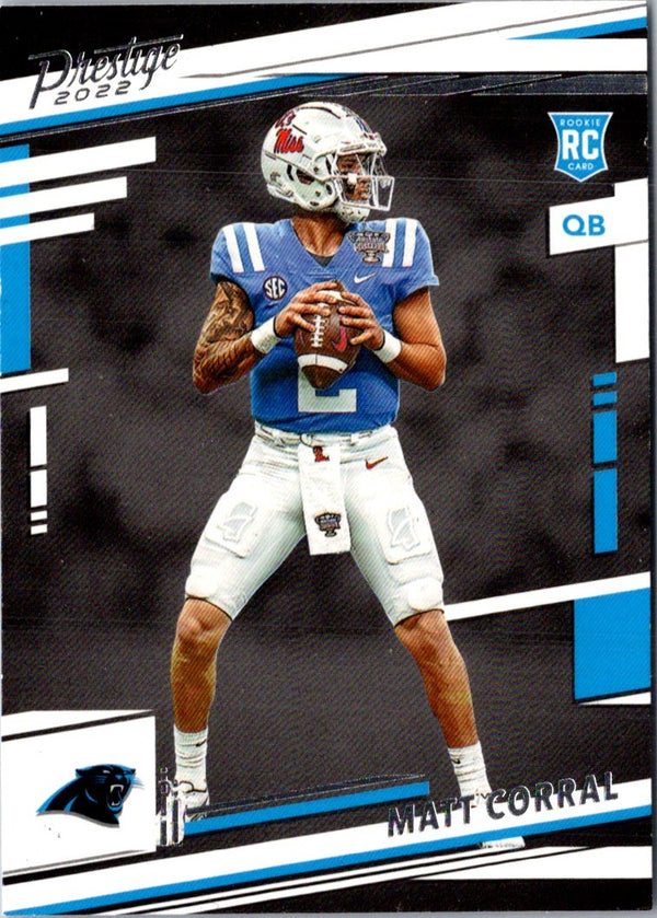 2022 Panini Prestige Matt Corral #302 Rookie