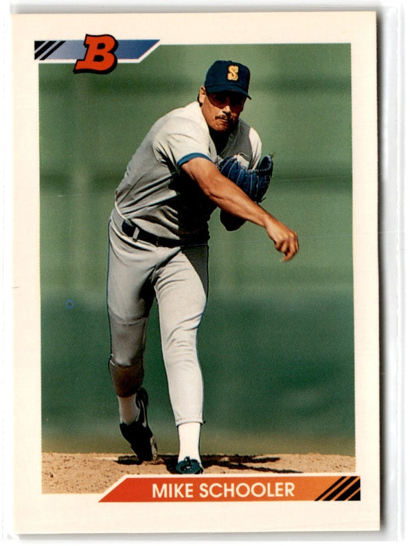 1992 Bowman Mike Schooler #336