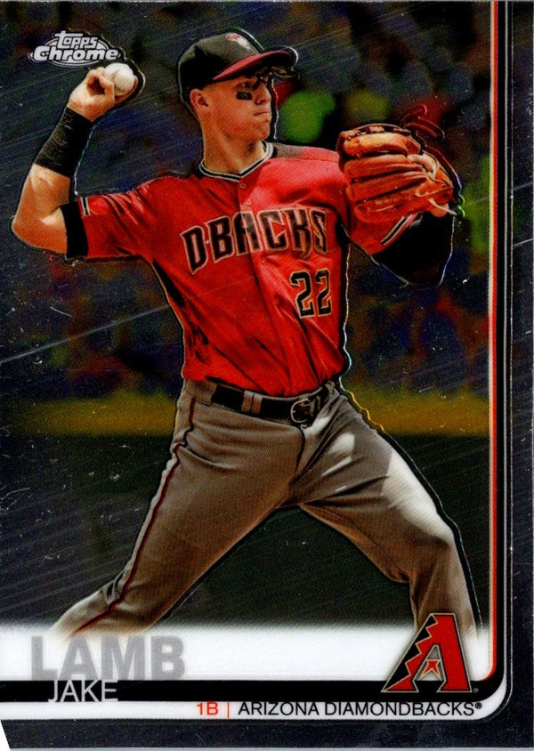 2019 Topps Chrome Jake Lamb #116