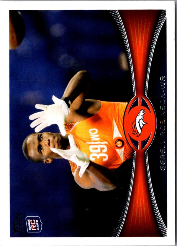 2011 Topps Aldrick Robinson #418 Rookie