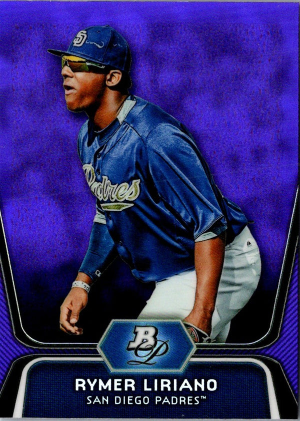 2012 Bowman Platinum Prospects Rymer Liriano #BPP22