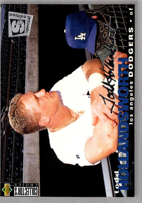 1995 Collector's Choice SE Todd Hollandsworth #91