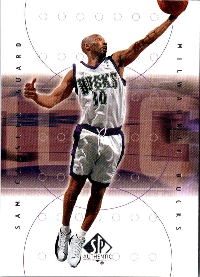 2000 SP Authentic Sam Cassell